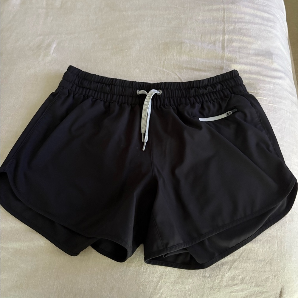 Vuori Women's Charcoal Athletic Shorts